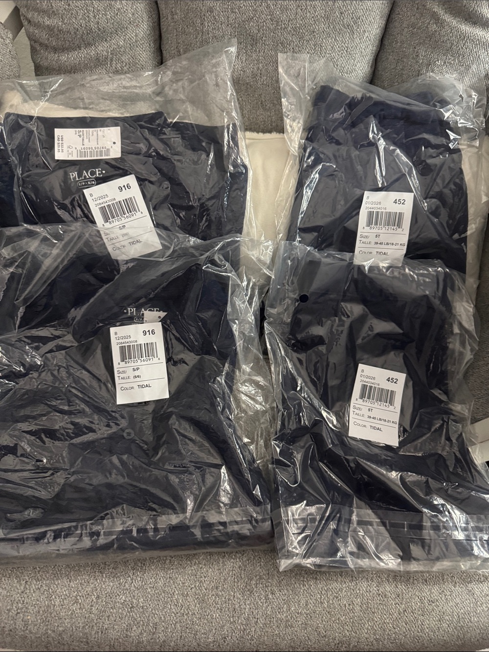 The Children's Place Navy 2 Dresses and  2 Skorts